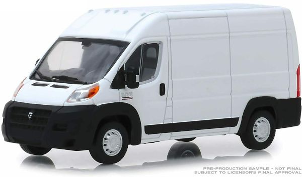 GREEN86152 - DODGE Ram 2500 Promaster 2018 white van - 1