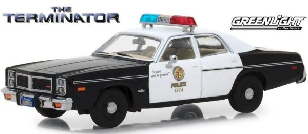 GREEN86534 - DODGE Monaco Metropolitan Police 1977 Terminator 1984 - 1