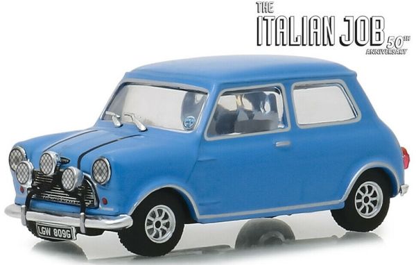 GREEN86549 - The Italian Job's AUSTIN MINI COOPER S 1275 1967 blue - 1