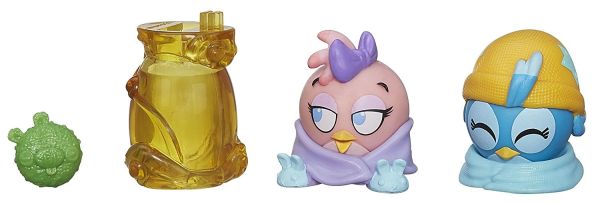 HASA9207 - Set of 2 ANGRY BIRDS STELLA Figures - 1