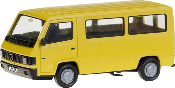 HER028806 - MERCEDES BENZ 100D mini bus 100D yellow - 1