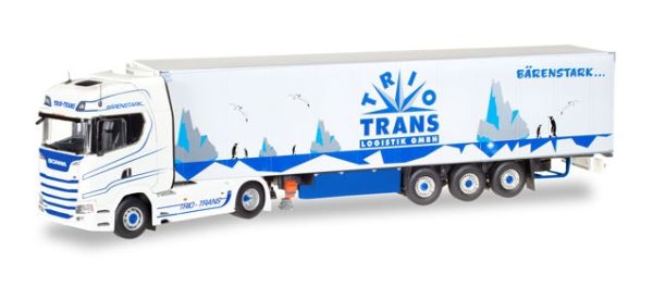 HER071369 - SCANIA CS 20 HD 4x2 with refrigerated trailer 3 axles Trio Trans - 1