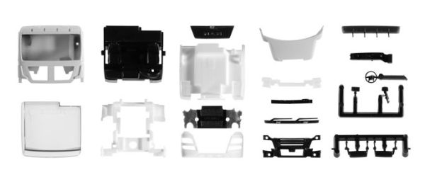 HER084741 - 2 cabins MAN TGX XL Euro 6 with baffle - In Kit - 1
