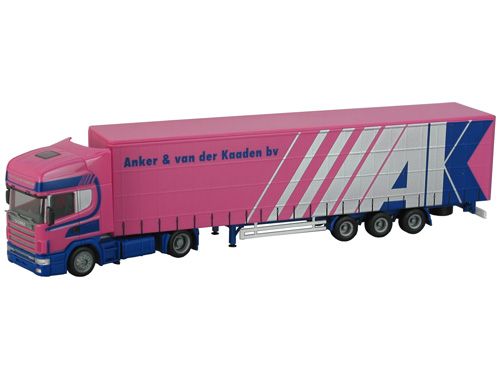 HER1470 - SCANIA 144 4x2 with semi-trailer 3 axles - ANKER & VAN KAADEN - 1