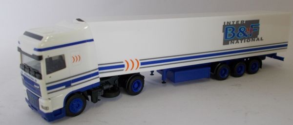 HER1534 - DAF XF 95 SSC 4x2 with semi-trailer refrigerated 3 Axles - B & F INTERNATIONAL - 1