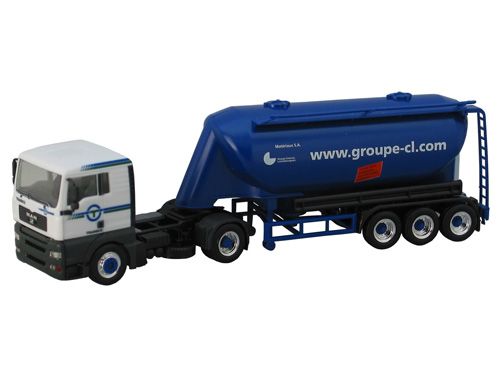 HER1585 - MAN TGA 4x2 with cement semi-cistern 3 Axles - CL GROUP - 1