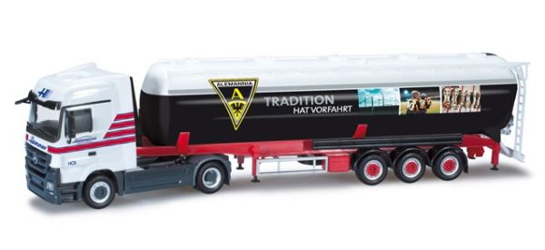 HER301411 - Mercedes Actros LH silo semitrailer Hammer / Alemannia Aachen - 1
