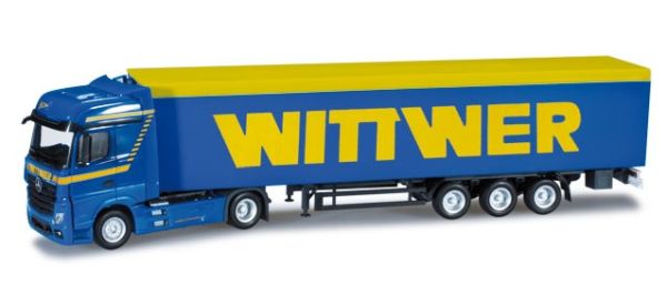 HER301633 - Mercedes Actros Bigspace walking floor semi trailer Wittwer - 1