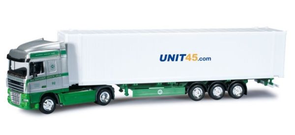 HER302623 - DAF XF 105 SC container semi trailer ECL Belgium - 1