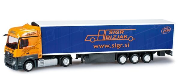 HER303095 - Mercedes Actros Streamspace curtain canvas truck with trailer Sigr.si - 1