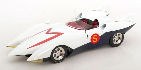 HAM-010 - Speed ​​Racer MACH 5 PreMo White and Blue - 1