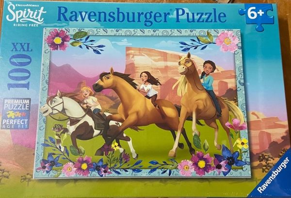 RAV894802 - Puzzle 100 Pieces SPIRIT: Galloping in complete freedom - 1