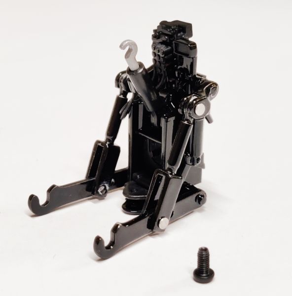 CWRELEVAGE - Black rear linkage for tractor between 100 and 200hp - Already assembled - to screw or glue - 1