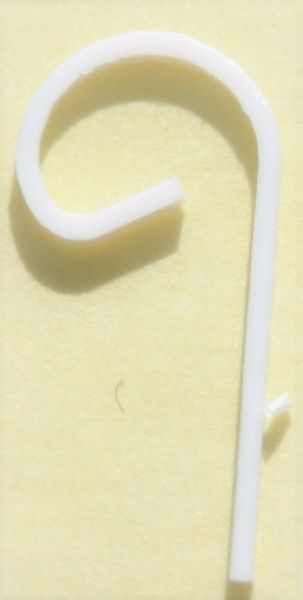 MCP-014B - White Mulch tines in a bag of 10 pieces - 1