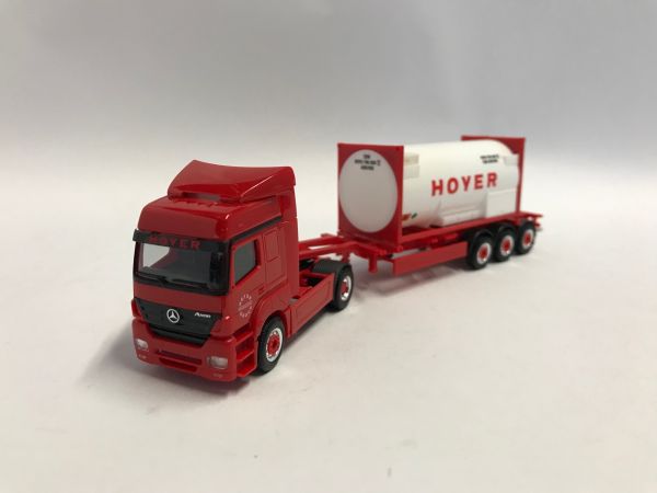 HERHOYER - MERCEDES Actros 4x2 with HOYER container trailer - 1