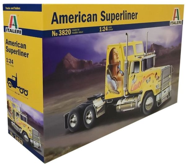 ITA3820 - AMERICAN Superliner Lady Butterflty model to mount and paint paint and glue not inclued - 1