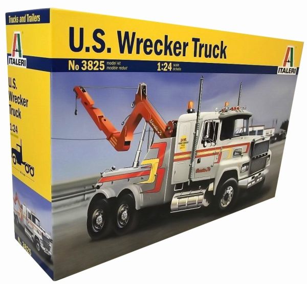 ITA3825 - FORD 9000 assistant US Wrecker truck model to mount and paint - 1