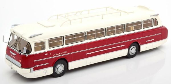 IXOBUS025LQ - Bus IKARUS 66 1972 red and white - 1