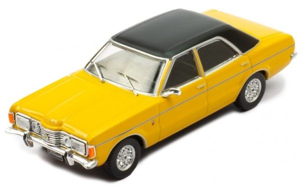 IXOCLC344N - FORD Taunus GLX 1983 yellow black roof - 1