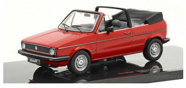 IXOCLC353N - VOLKSWAGEN Golf cabriolet open 1981 red - 1