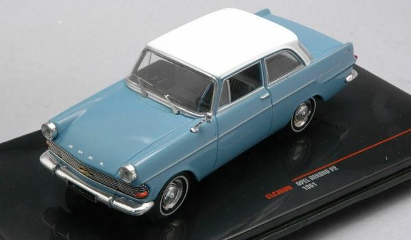 IXOCLC360N - OPEL Record P2 1961 blue white roof - 1