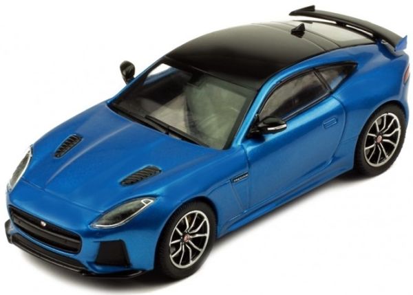 IXOMOC297 - JAGUAR F-Type SVR 2016 blue roof black - 1