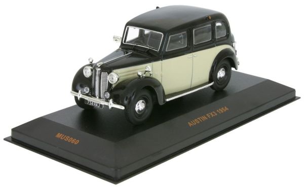 IXOMUS060 - AUSTIN FX3 1954 black and cream - 1