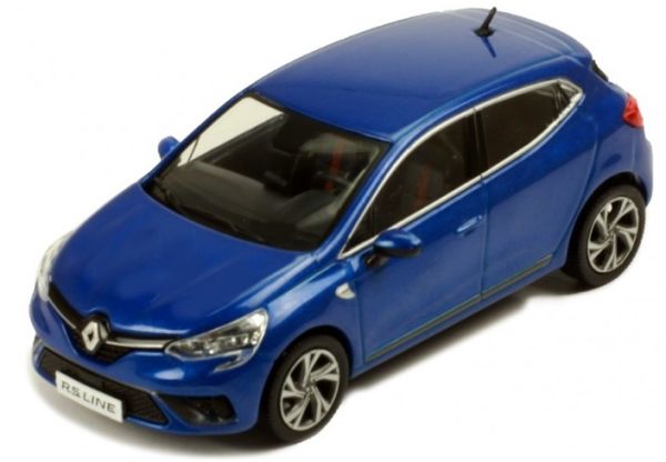 IXOPRD595 - RENAULT Clio RS Line 2019 blue metal - 1