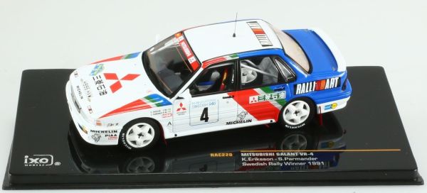 IXORAC220 - MITSUBISHI Galant VR-4 #4 Swedish rally 1991 K.Eriksson / S.Parmander - 1