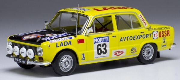 IXORAC297 - LADA 1300 #63 1000 Lakes rally 1975 S.Brundza / A.Zvingevits - 1