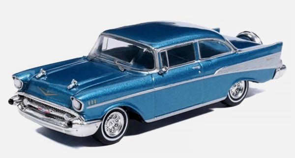 IXO-IA64021 - CHEVROLET Bel-Air Sedan 1957 Blue in blister - 1