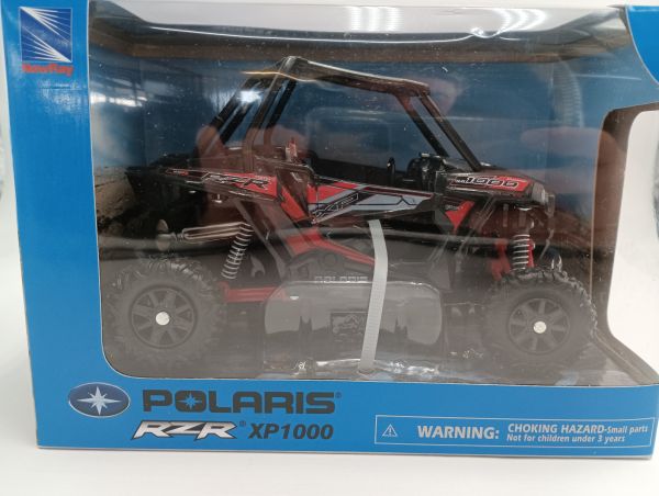 NEW57593D - POLARIS RZR XP 1000, red and black - 1