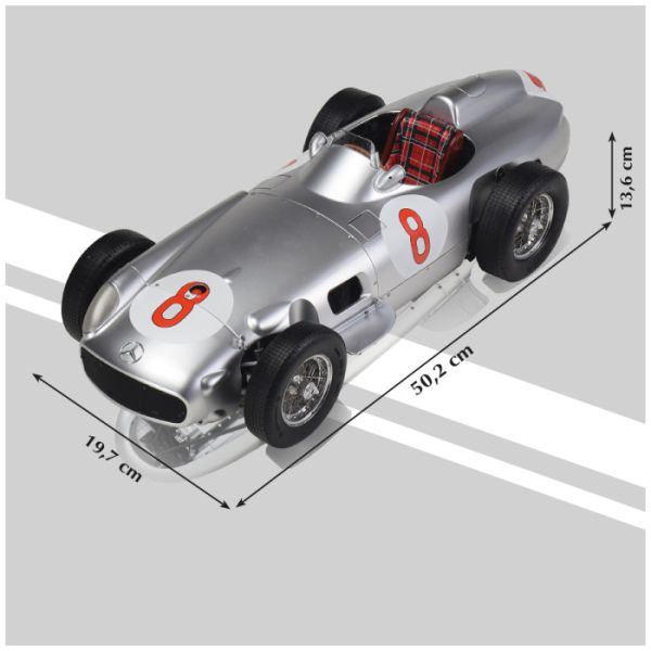IXC.MRF.FK - MERCEDES-BENZ W196 #8 1st Dutch Grand Prix 1955 J-M FANGIO - FULL KIT - 1