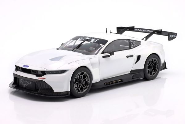 IXO-LEGTMUS-LM24WHT - FORD Mustang GT3 Racing Spec – Plain Body Version 2024 (White) - 1