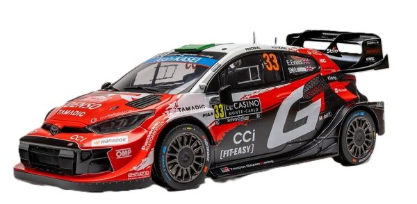 IXO18RMC269B.22 - TOYOTA GR Yaris Rally1 #33 Monte Carlo Rally 2026 EVANS / MARTIN - 1