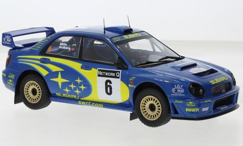 IXO24RAL026B - SUBARU IMPREZZA S7 #6 SOLBERG/MILLS DE GRANDE BRETAGNE 2001 blue - 1