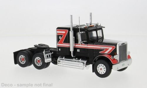IXOTR218.22 - FREIGHTLINER FLC 120 64 T 6x4 1977 Black and Red - 1