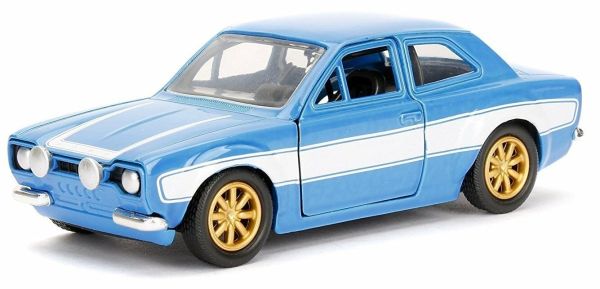 JAD253202000C - FORD Escort blue with white stripes from Brian's Fast & Furious - 1