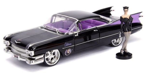 JAD253255006 - CADILLAC Coupe Deville 1959 DC Comics Catwoman with caracter inclued - 1