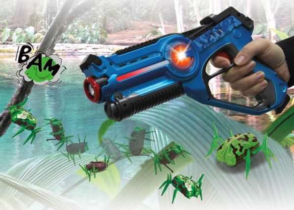 JAM410064 - impulse laser bug hunt set bleu et vert - 1
