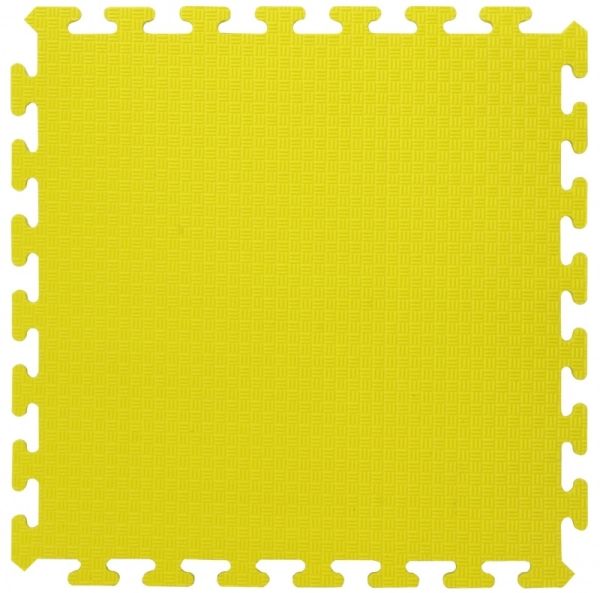JAM460418 - 4 Yellow Puzzle Mat - 50 x 50 cm - 1