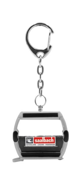JC80122 - OMEGA cable car keychain - SAALBACH - Silver - 1