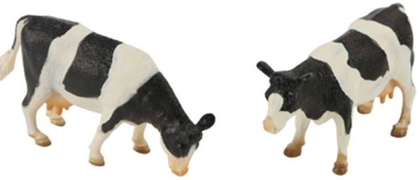 KID571873 - 2 HOLSTEIN Cows Standing - 1