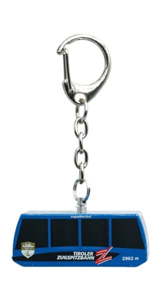 JC80910 - Blue cable car keychain - TIROLER ZUGSPITZBAHN - 1