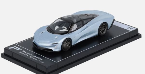 KTH13 - McLAREN Speedtail Silver - Hypercar League Collection - 1