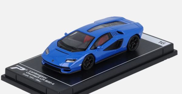 KTH16 - LAMBORGHINI Countach LPI 800-4 Blue - Hypercar League Collection - 1