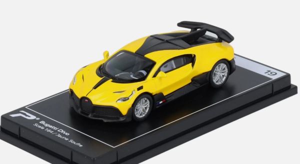 KTH19 - BUGATTI Divo Yellow - Hypercar League Collection - 1
