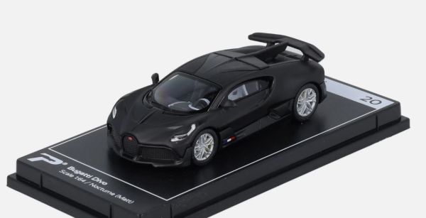 KTH20 - BUGATTI Divo Black - Hypercar League Collection - 1