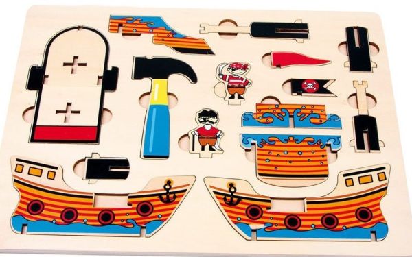 LEGL6591 - 3D Puzzle of Pirate - 1