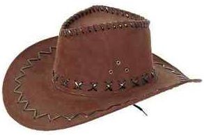 LP00007 - Brown Cowboy hats - 1
